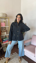 Load image into Gallery viewer, ASTR The Label Rylan Jacket- Navy
