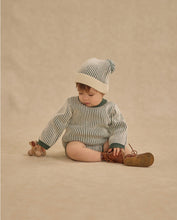 Load image into Gallery viewer, Rylee + Cru Haywood Romper- Green Stripe
