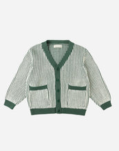 Load image into Gallery viewer, Rylee + Cru Haywood Cardigan- Green Stripe
