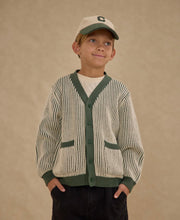 Load image into Gallery viewer, Rylee + Cru Haywood Cardigan- Green Stripe
