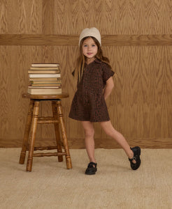 Rylee + Cru Utility Romper- Leopard
