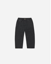 Load image into Gallery viewer, Rylee + Cru Baggy Pant- Washed Black

