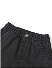 Load image into Gallery viewer, Rylee + Cru Baggy Pant- Washed Black

