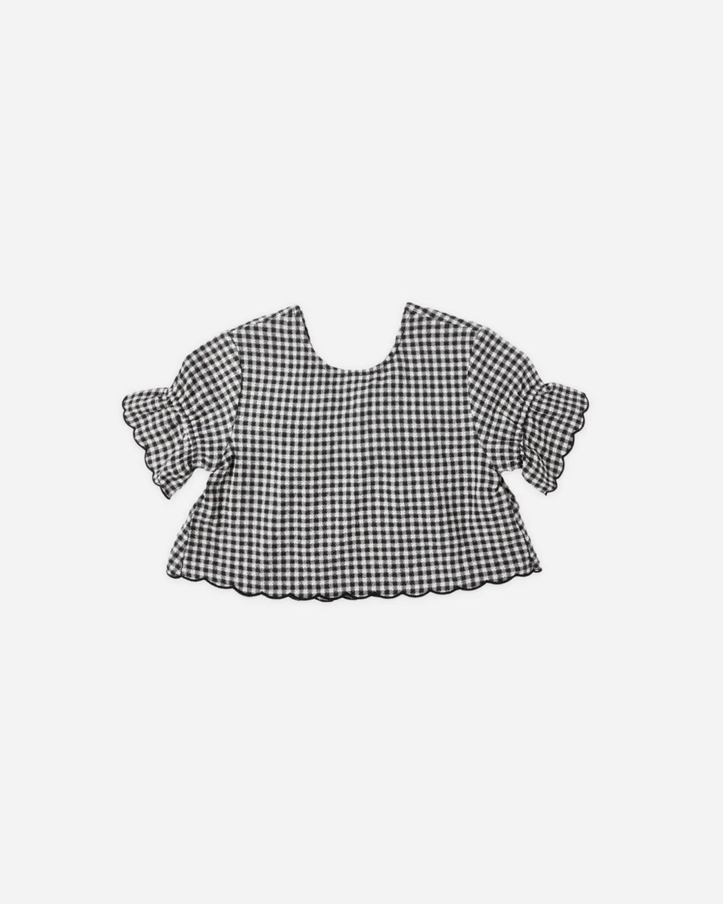 Rylee + Cru Set- Black Gingham