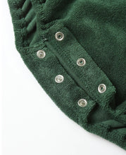 Load image into Gallery viewer, Rylee + Cru Crewneck Romper- Green
