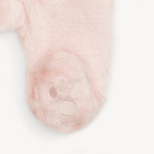 Magnetic Me Minky Bear Footie- Pink Blossom