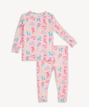 Load image into Gallery viewer, Magnetic Me PJ Set- Pink Party Animals Glow In The Dark
