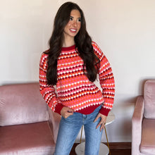 Load image into Gallery viewer, Bright &amp; Cozy Dotted Sweater
