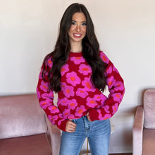 Load image into Gallery viewer, Fun,Fall,Floral Sweater
