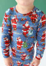 Load image into Gallery viewer, Posh Peanut Santa Clause Long Sleeve Pajama
