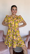 Load image into Gallery viewer, Yellow Petal Mini Dress
