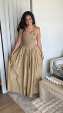 Load image into Gallery viewer, Poplin Smocked Midi Dress
