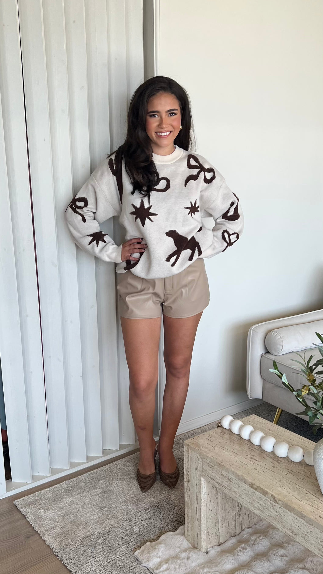 Cowboy Pattern Sweater