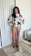 Load image into Gallery viewer, Cowboy Pattern Sweater
