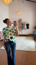 Load image into Gallery viewer, QUEEN OF SPARKLES LIGHT GREEN SHAMROCK TEE

