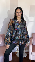 Load image into Gallery viewer, Spring Vibes Silk Button Blouse
