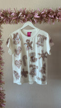 Load image into Gallery viewer, Queen of Sparkles White Frosted Gingerbread Cookie Tee
