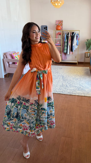 PRINT DRESS