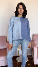 Load image into Gallery viewer, Dual Toned Blue Sweater
