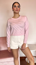 Load image into Gallery viewer, Sparkle All Around Sweater- Light Pink
