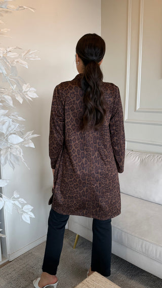 ANIMAL PRINT COAT