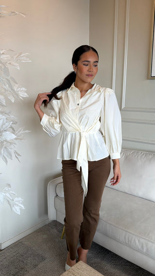 CREAM BLOUSE