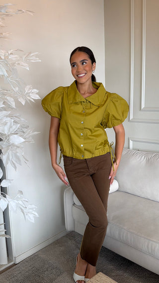 MARTINI OLIVE BLOUSE