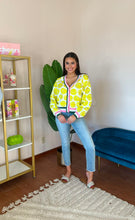 Load image into Gallery viewer, Queen of Sparkles Tennis Ball Embellished Cardigan
