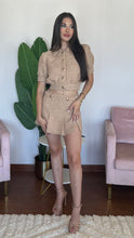 Load image into Gallery viewer, ASTR The Label Bronwyn Puff Sleeve Tweed Jacket- Camel
