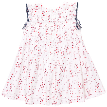 Load image into Gallery viewer, Pink Chicken Red Distsy Stars Waverly Dress
