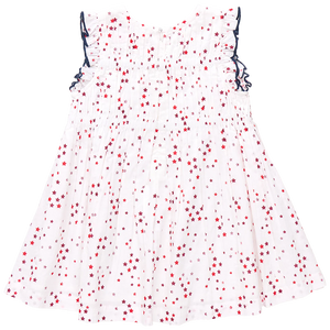 Pink Chicken Red Distsy Stars Waverly Dress