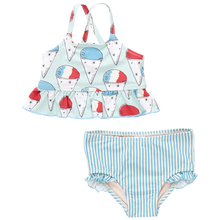 Load image into Gallery viewer, Pink Chicken Snow Cones Joy Tankini
