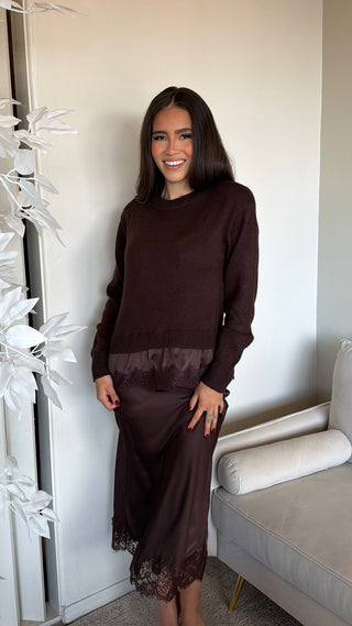 ASTR THE LABEL JULIETTE SWEATER
