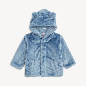 Magnetic Me Minky Bear Jacket- Winter Sky