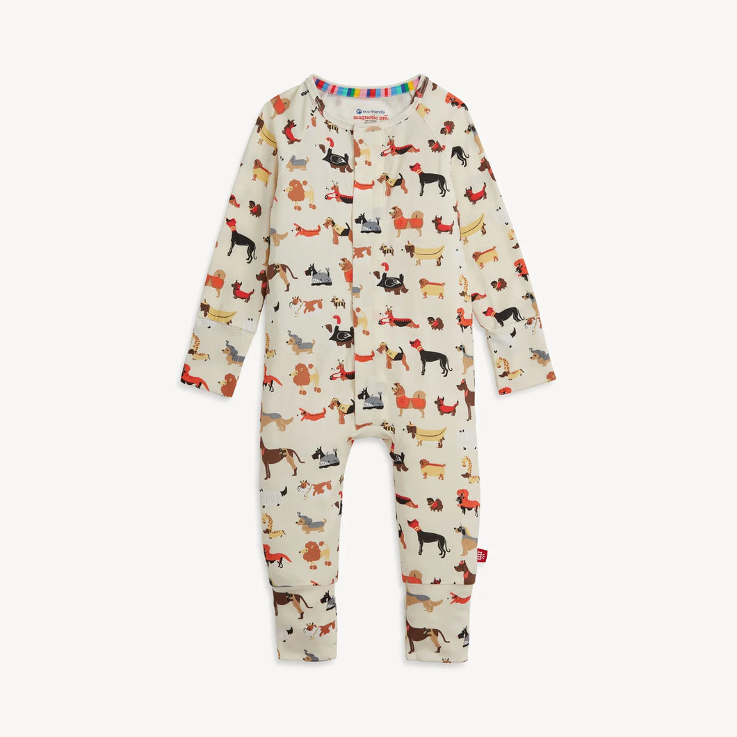 Magnetic Me Modal Convertible Coverall- In Dognito