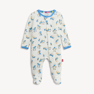 MAGNETIC ME PENGUIN POP WAFFLE FOOTIE