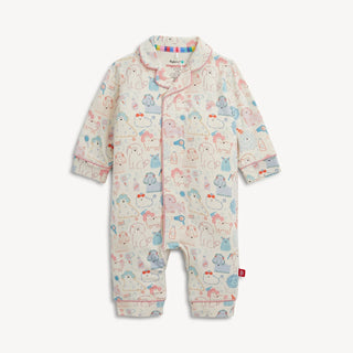 MAGNETIC ME ROMPER WITH PIPING