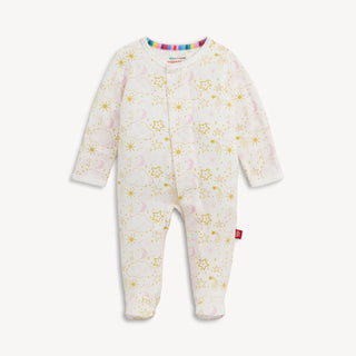 MAGNETIC ME STAR SIGNS PINK MODAL FOOTIE