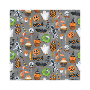 Kickee Pants Long Sleeve Pajama Set- Halloween Treats