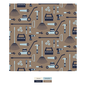 Kickee Pants Convertible Coverall- Portabella Fall Tools