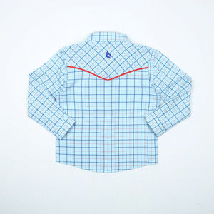 BlueQuail Tattersall Pearl Snap Long Sleeve Shirt