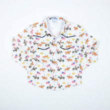 Load image into Gallery viewer, BlueQuail Grand Entry Pearl Snap Long Sleeve Shirt

