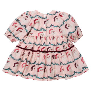 Pink Chicken Girls Maribelle Dress - Santa Garland