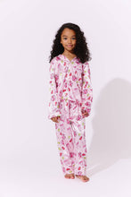 Load image into Gallery viewer, Lola + The Boys Pinky Disco Silk Set
