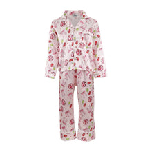 Load image into Gallery viewer, Lola + The Boys Pinky Disco Silk Set
