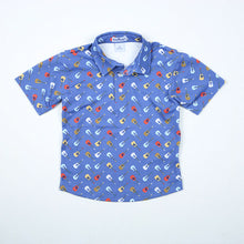 Load image into Gallery viewer, BlueQuail Guitars Polo Short Sleeve Shirt
