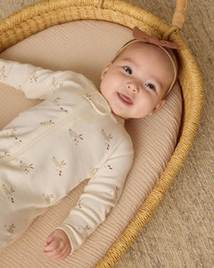Quincy Mae Zip Long Sleeve Sleeper Footie- Bunnies