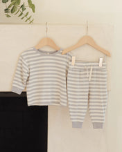 Load image into Gallery viewer, Quincy Mae Cozy Set- Blue Stripe

