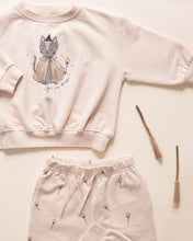 Load image into Gallery viewer, Quincy Mae Relaxed Fleece Sweat Set- Magic Cat
