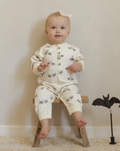 Load image into Gallery viewer, Quincy Mae Relaxed Fleece Jumpsuit- Bats
